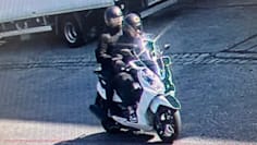 Einsatzkräfte am Unfallort in München