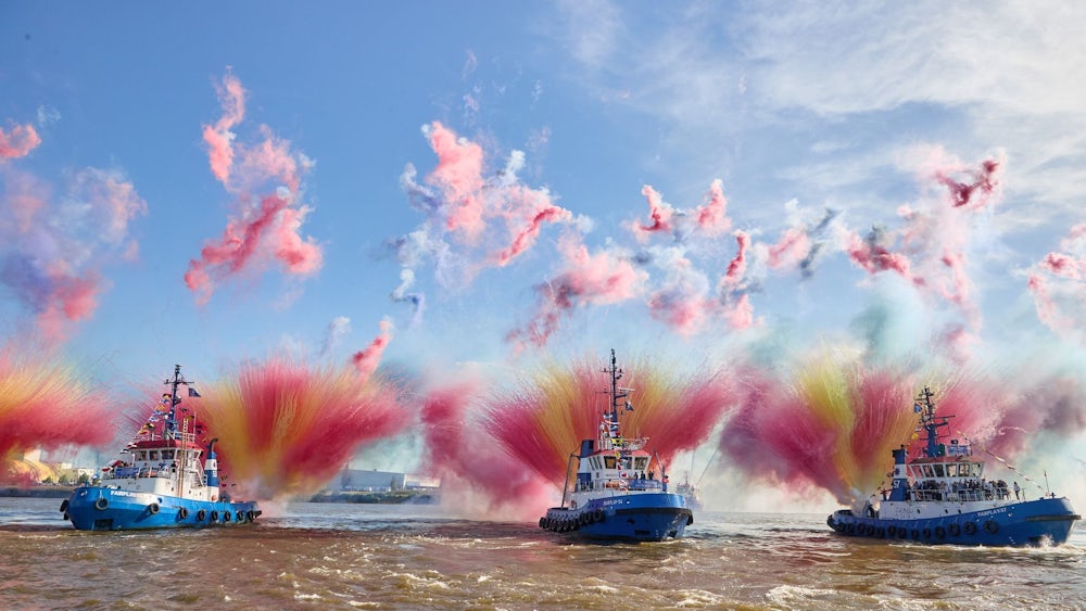 Schiffe beim Hafengeburtstag Hamburg 2025