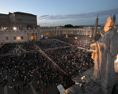 Sistine Chapel during the conclave to elect the new pope