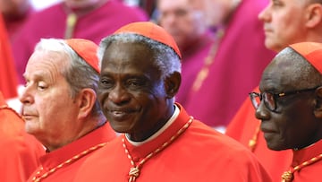 Peter Turkson speaking at an event