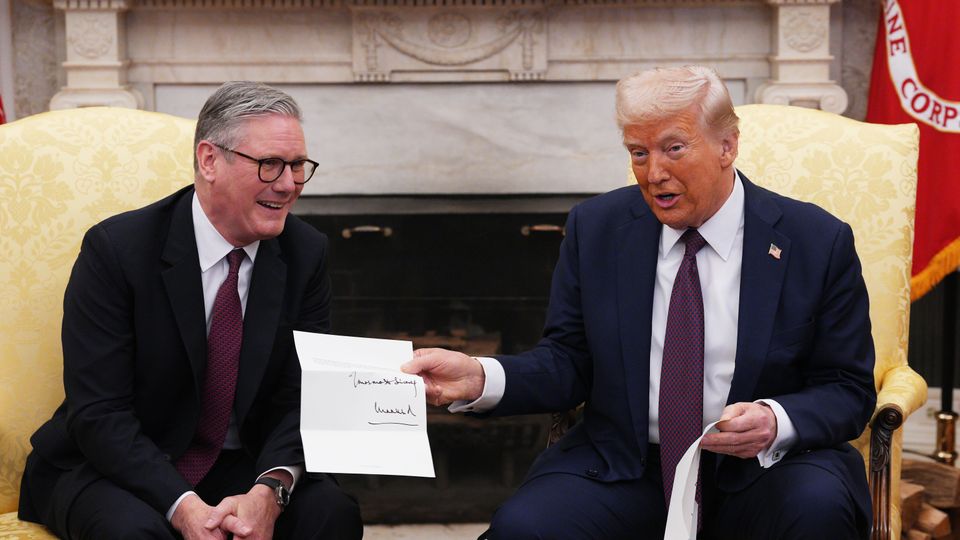 Handelsnews zwischen UK und USA