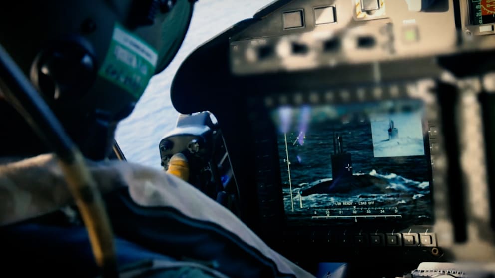 NATO-Kräfte auf Patrouille an der europäischen Küste