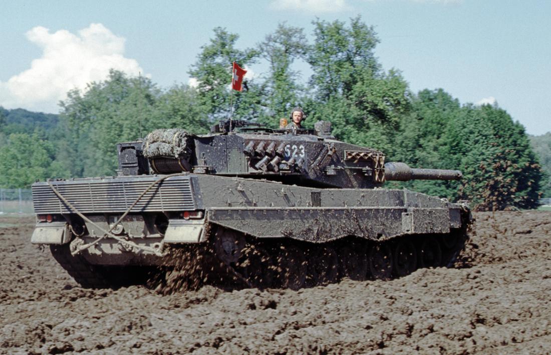 Leopard 2 Panzer der Schweizer Armee