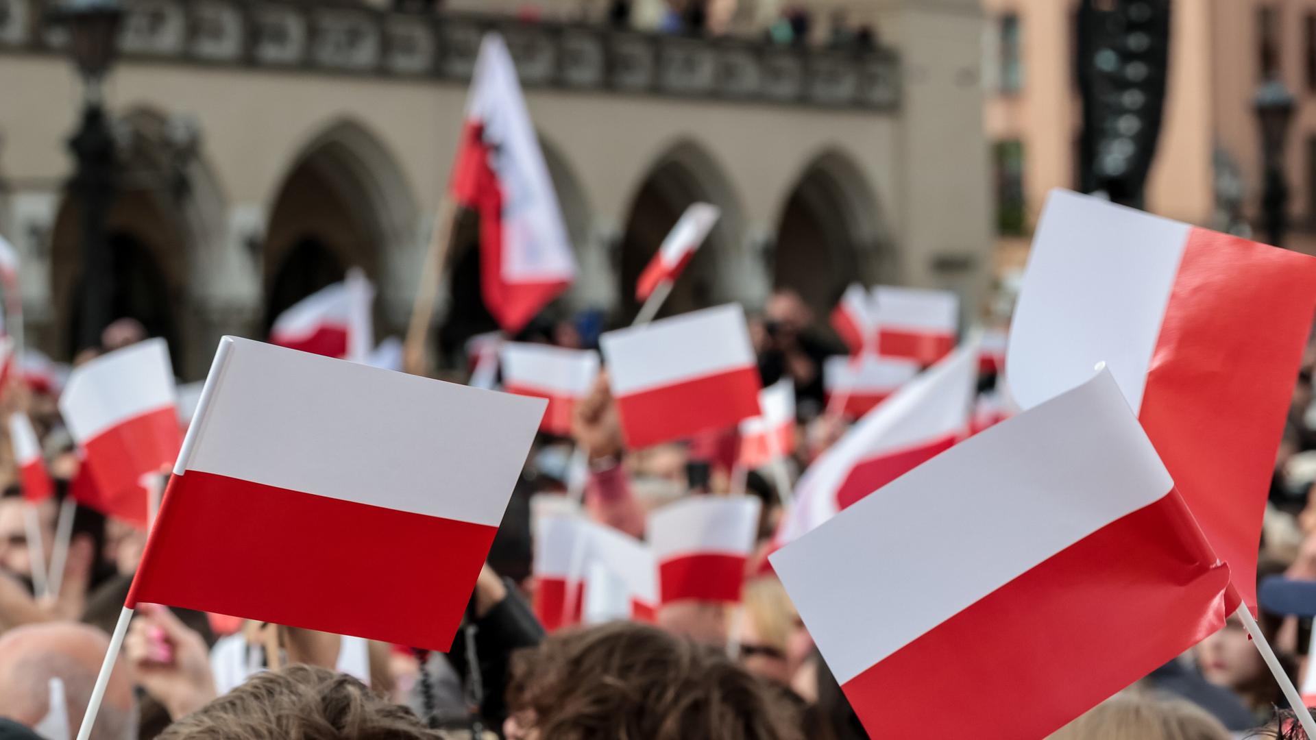 Wichtige politische Gebäude in Polen