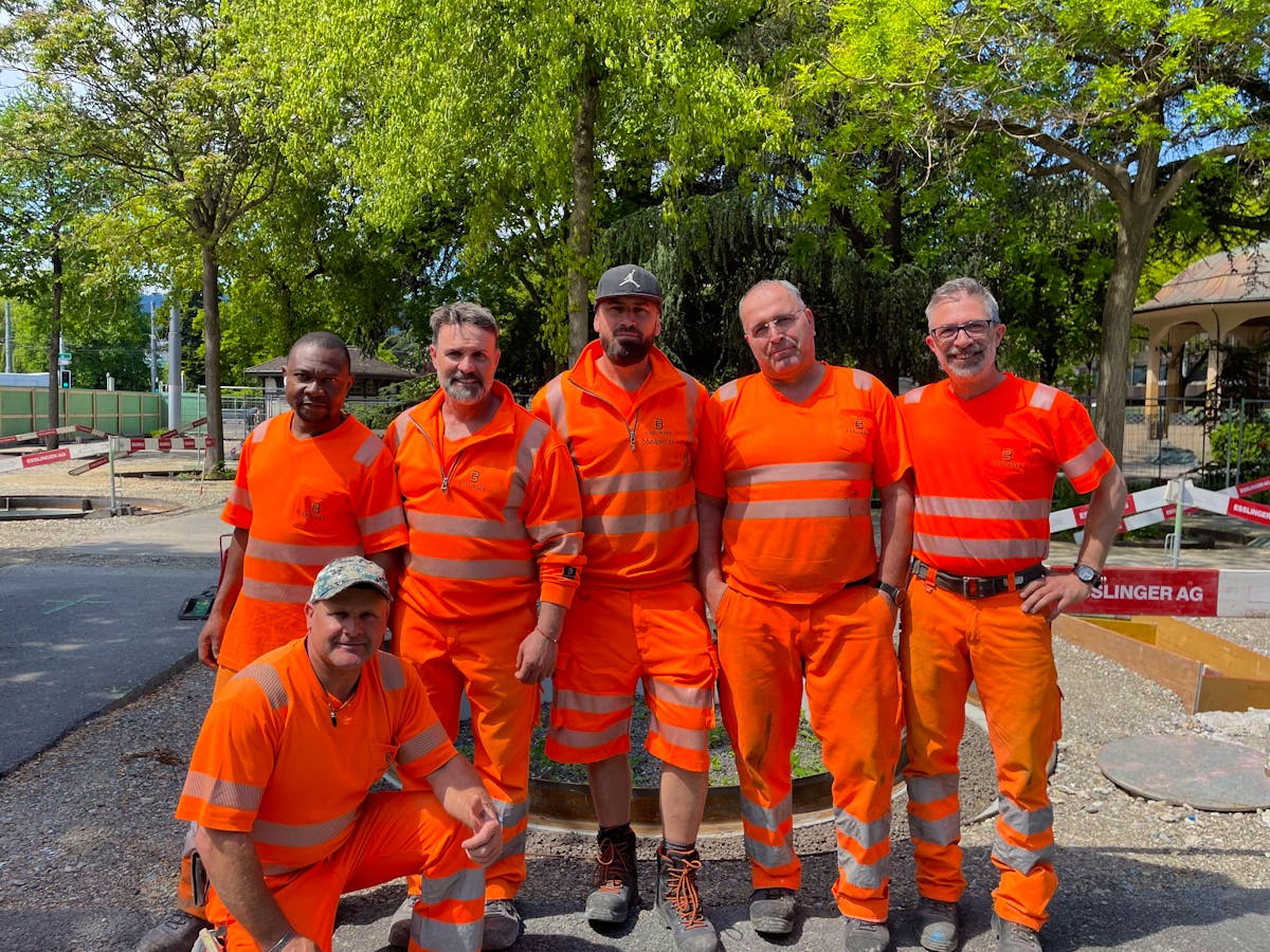 Demonstration in Zürich: Bauarbeiter fordern bessere Arbeitsbedingungen
