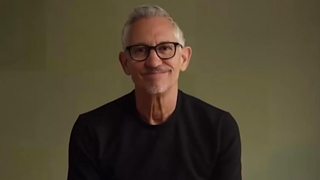 Gary Lineker at a football event, reflecting on his broadcasting career