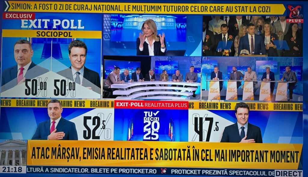 Dezbatere electorală la Realitatea TV