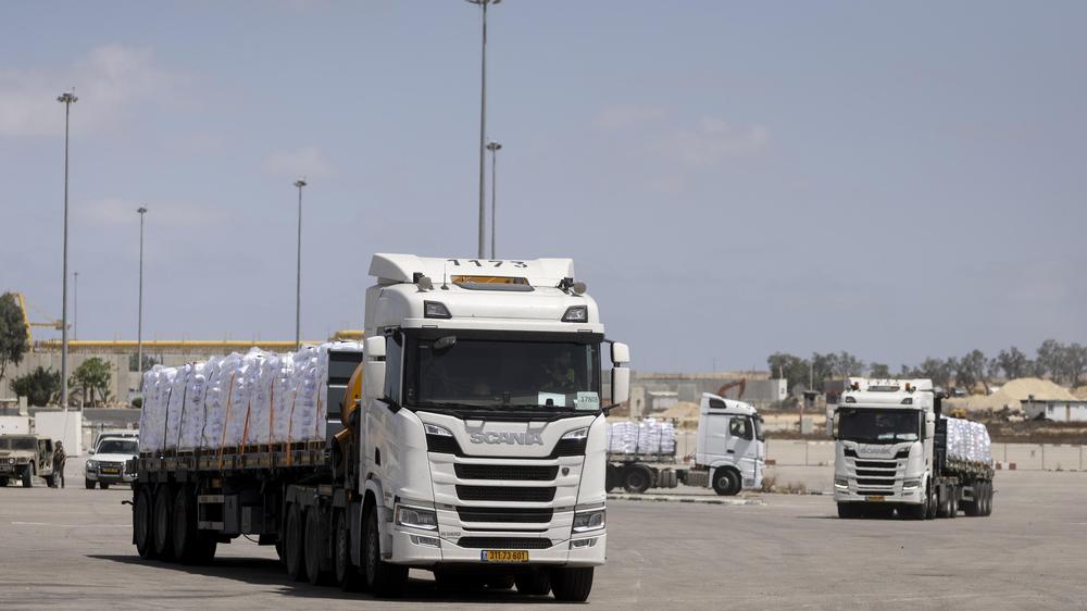Hilfslieferungen im Gazastreifen im Mai 2025