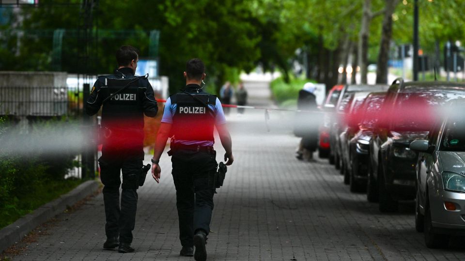Polizeiabsperrung Halle (Saale) nach Vorfall – du bist halle