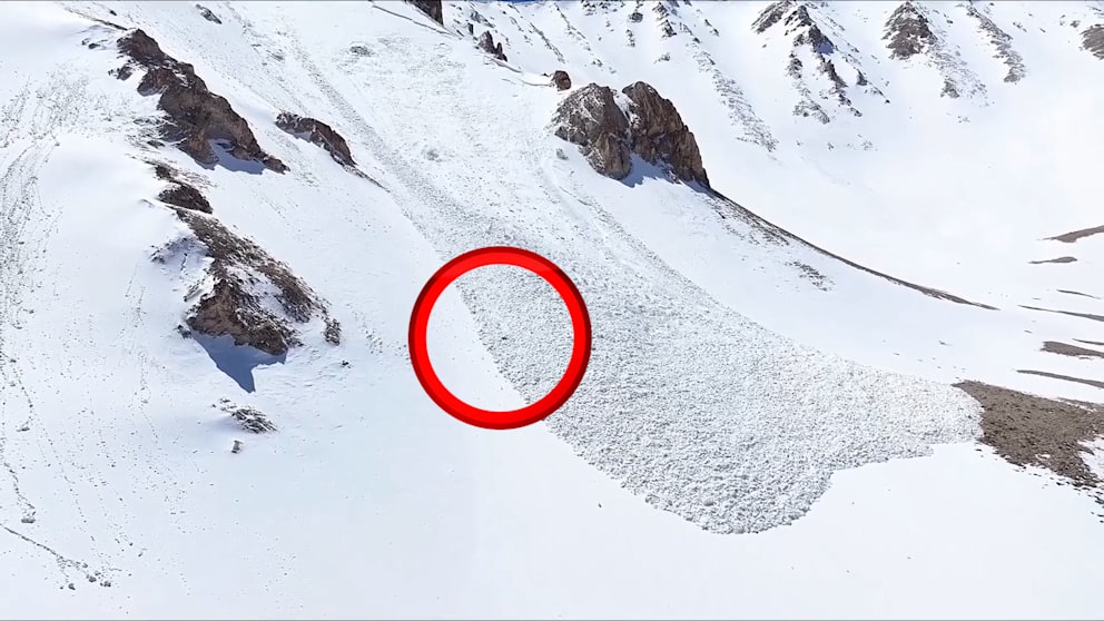 Eliot Dänzer auf einem Freeride-Event