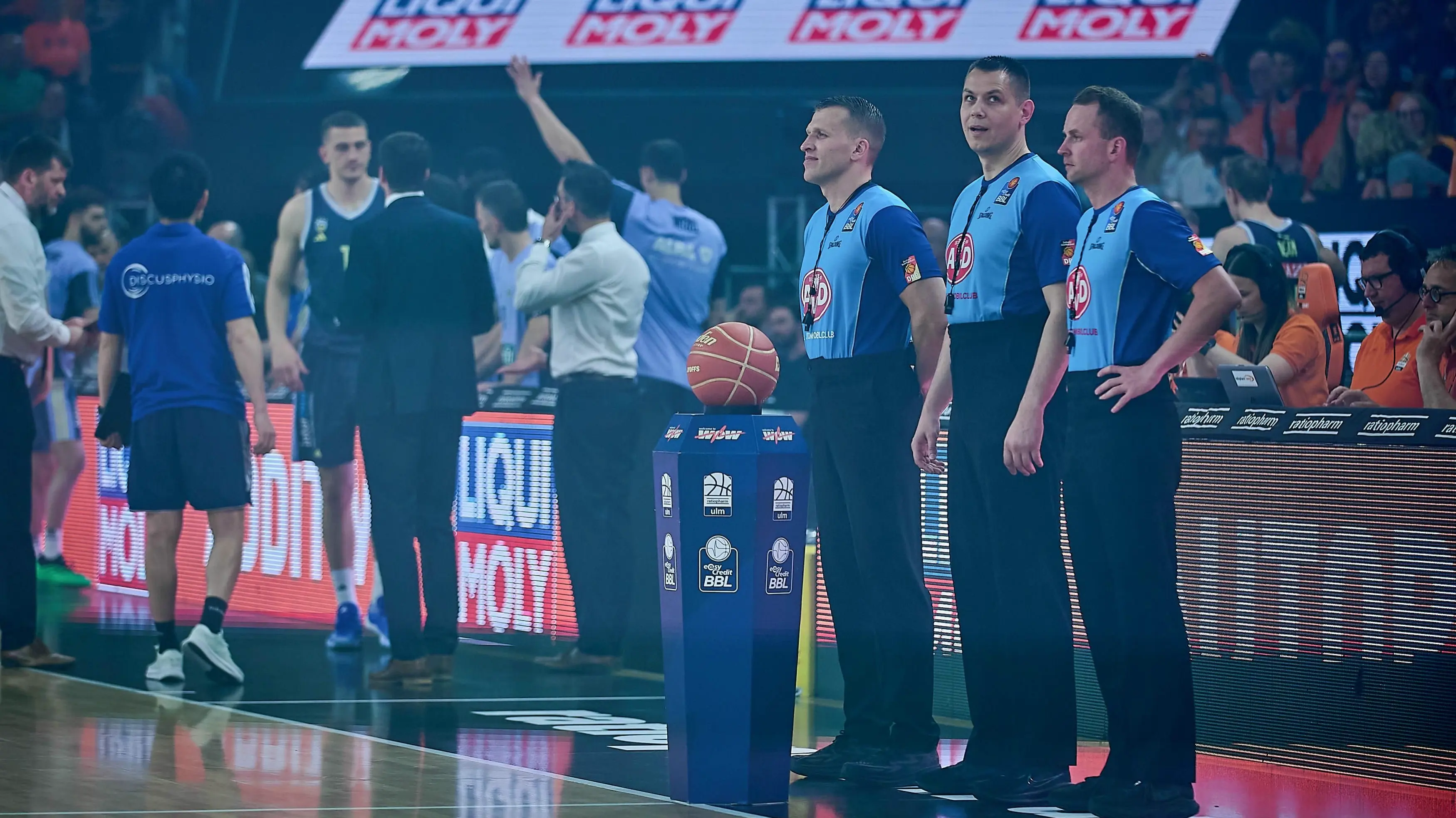 Dramatische Szene beim Playoff-Spiel Alba Berlin – Ulm